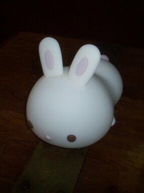 Kawaii Bunny Ambient Light, Color Changing, Soft Touch Silicon, USB Rechargeable